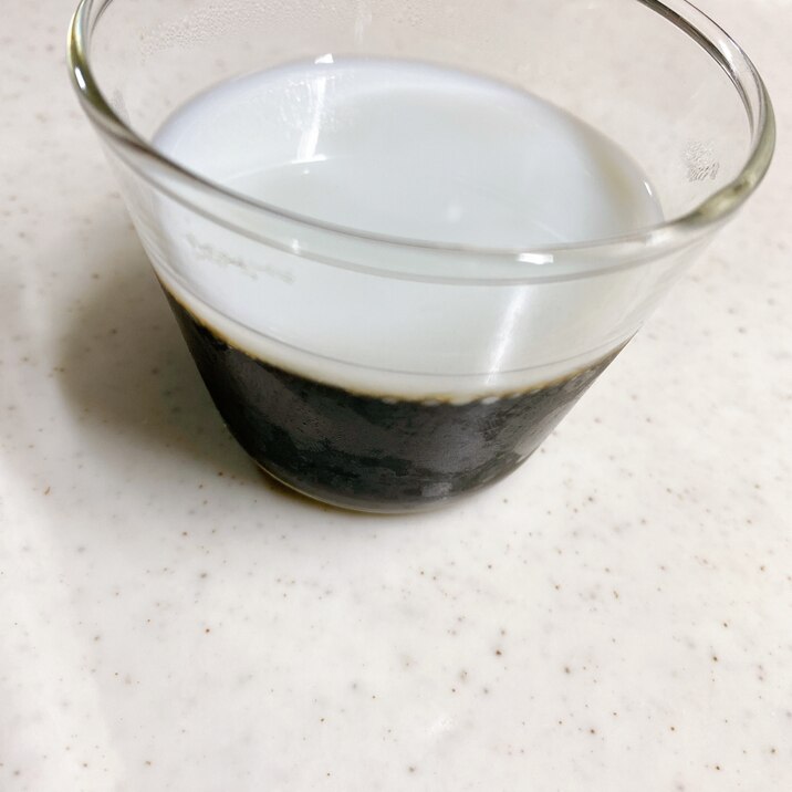 基本材料は３つ、珈琲ゼリー☕️